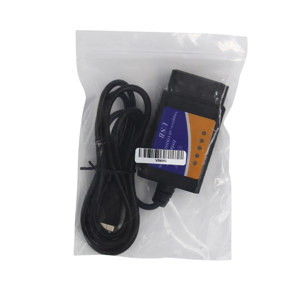 ELM327 V1.5 USB версия с PIC18F25K80 чип PL2303 Драйвер IC OBDII OBD2 Диагностический сканер ELM327 автоматический считыватель кодов