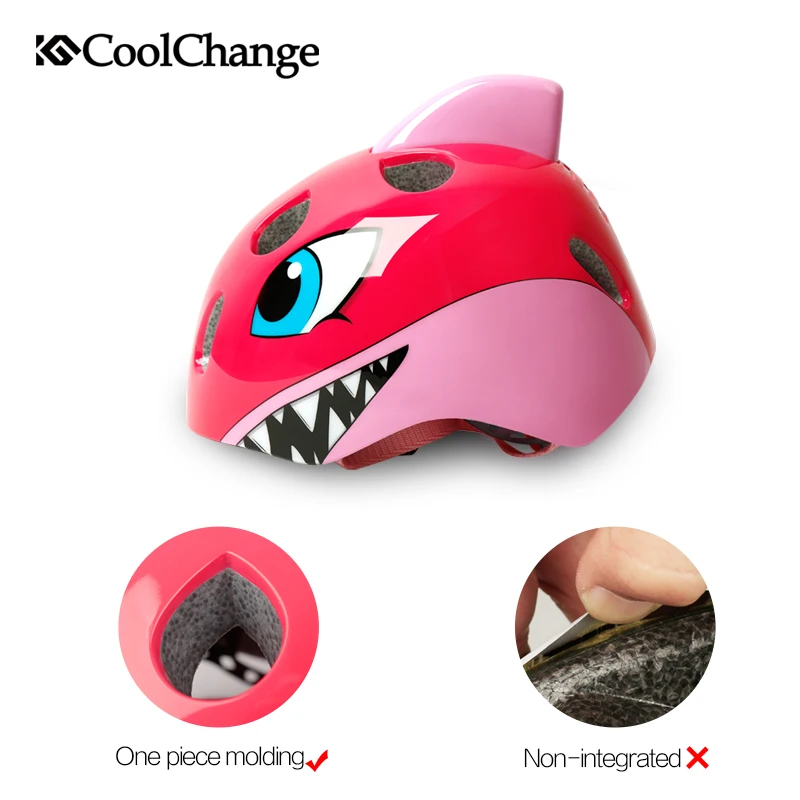 Шлем велосипедный CoolChange детский дышащий шлем из поликарбоната и пенополистирола