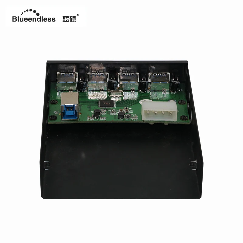 Blueendless 4 порта USB 3 0 концентратор сплиттер внутренняя Передняя панель