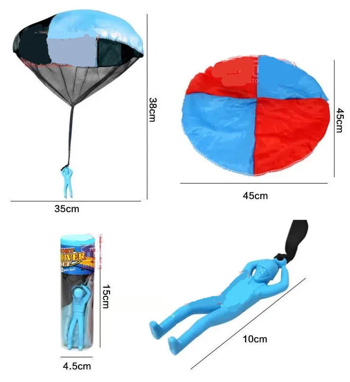 Новый мини Рука бросали парашют игрушки Дети Открытый играть в игры для спорта