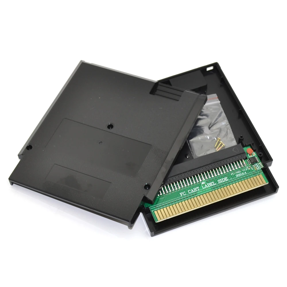 Переходник для FC 60 Pin на NES 72 с чехлом картриджа и винтом NES|pin adapter|pin pinpins nes |