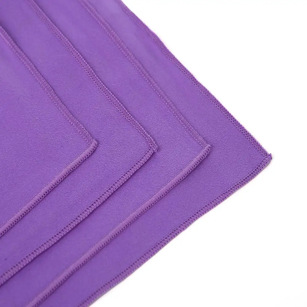 Violet Пляжное полотенце Zipsoft из микрофибры большого размера, быстрое высыхание, компактное полотенце для ванной, спортзала, путешествий, кемпинга, спорта, горячее полотенце для йоги, купальное одеяло - Цвет: Violet