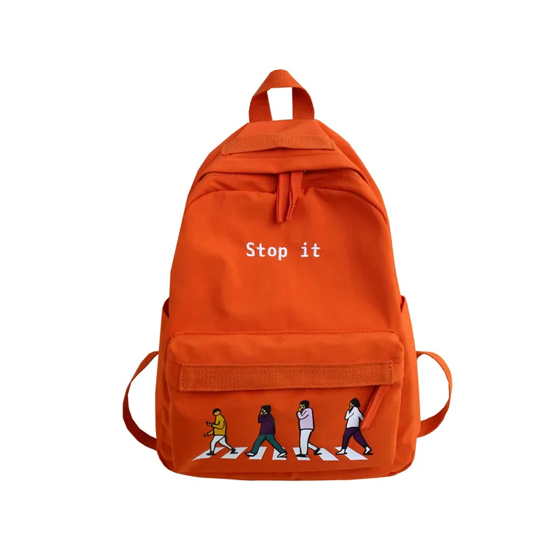 

Mochila Pretty Style Nylon Women Backpack High Quality Waterproof Nylon School Backpack Fashion Casual Girl Satchel Shoulder Bag