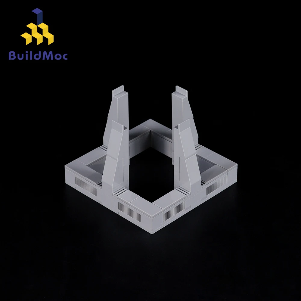 BulidMOC креативная Серия Apollo Saturn V Launch Platform игрушки для детей в игрушках C138 | Игрушки