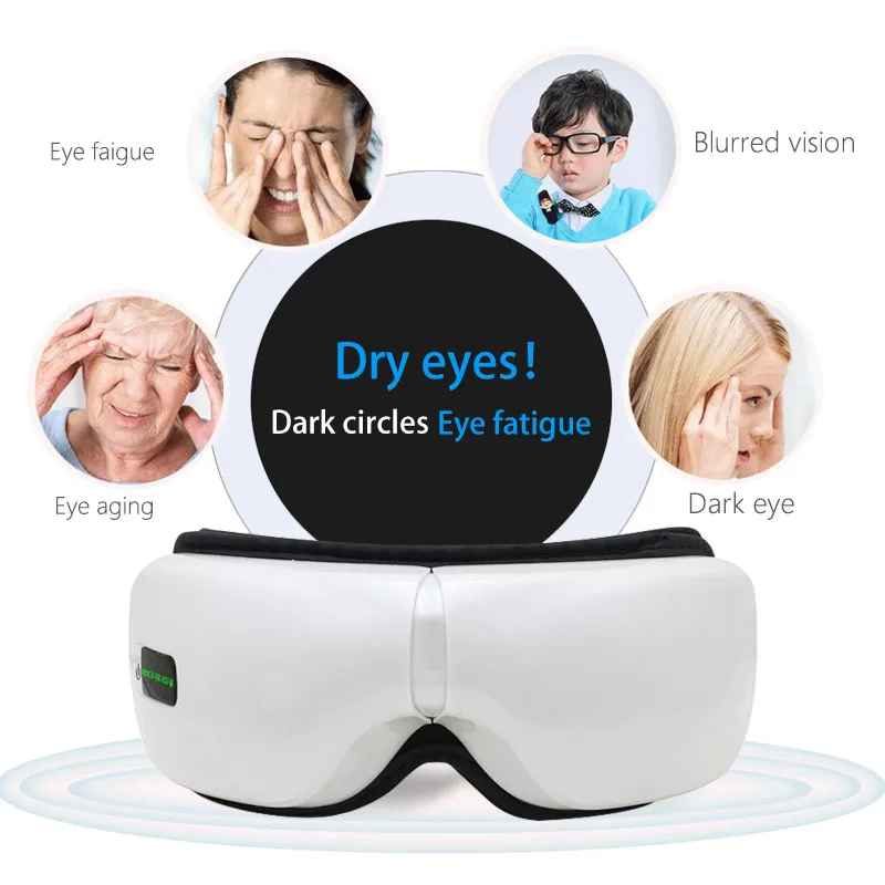 Складной электрический массажер для глаз компрессионная Беспроводная
