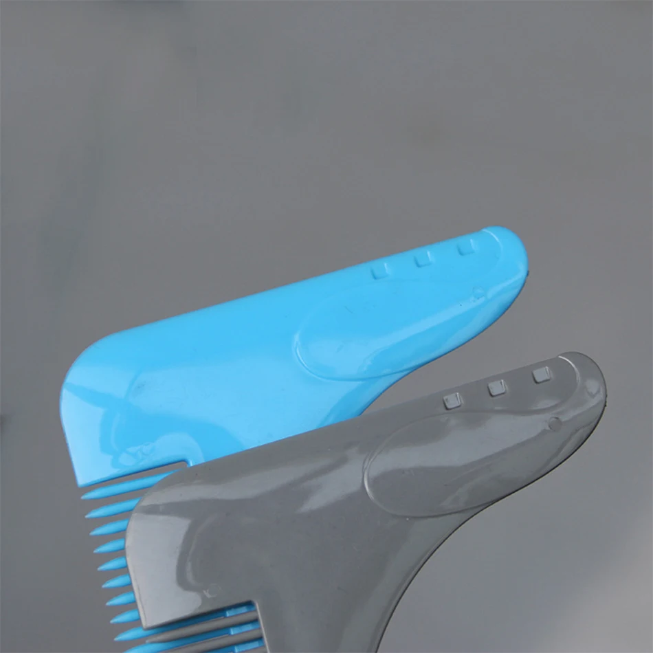 Распродажа Высококачественная пластиковая расческа для бороды формирования