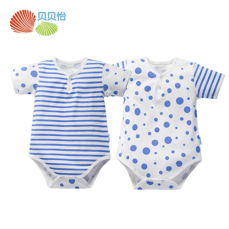 Bornbay/одежда для малышей из 2 предметов Комбинезон младенцев Боди с короткими