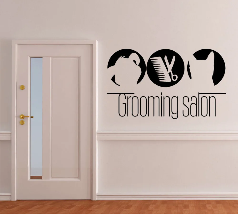 Внутренние наклейки на стену в виде животных с домашними животными собака Кот