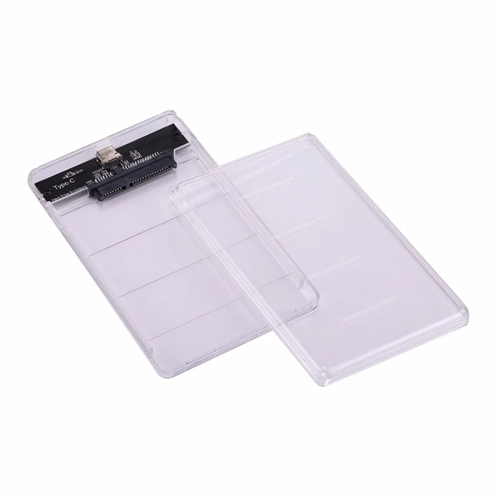2.5 inch SATA HDD USB 3.1 USB-C / Type-C External Hard Drive Enclosure Storage Case | Компьютеры и офис