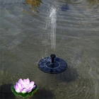Lumiparty горячая распродажа 7V плавающий водяной насос солнечная панель садовые растения фонтан воды украшения бассейна jk35