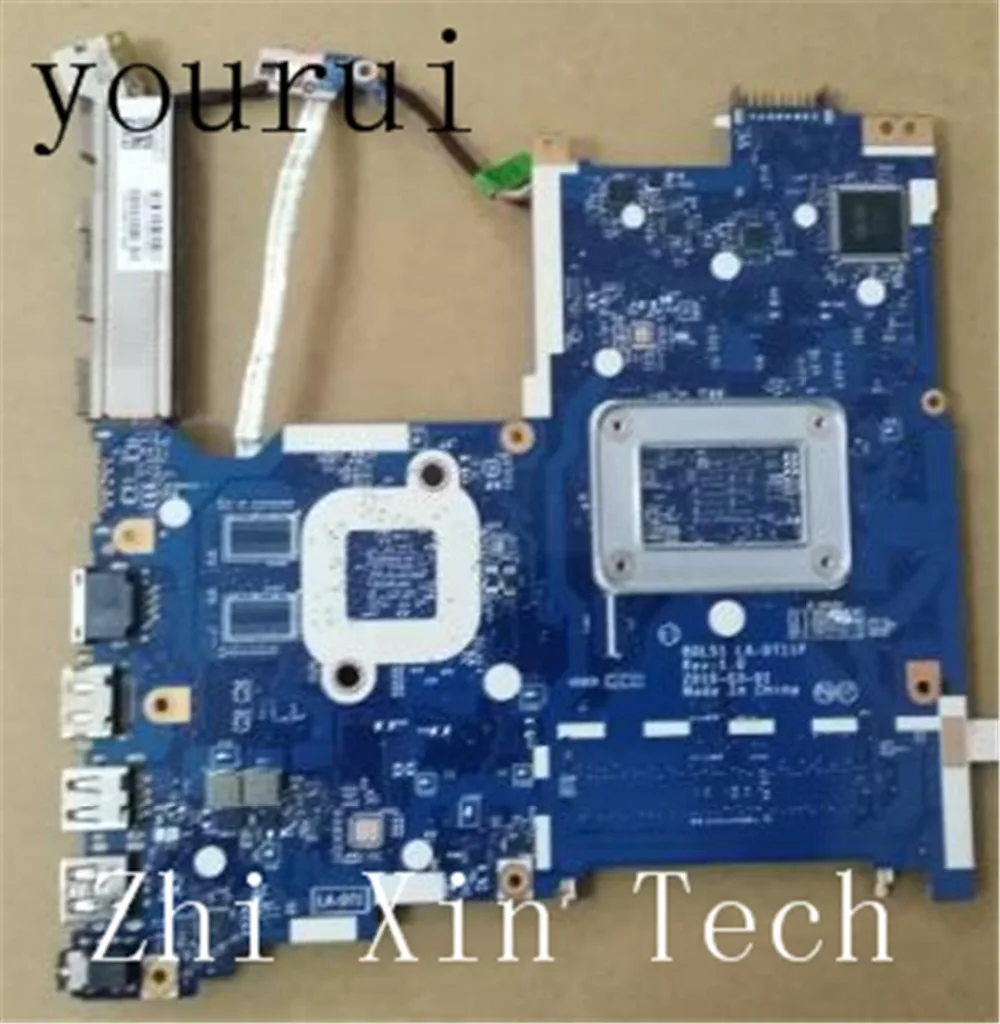 Материнская плата yourui для ноутбука HP 255 G5 15 BA с E2 7110 CPU 858588 001 601 501 BDL51 LA D711P DDR3