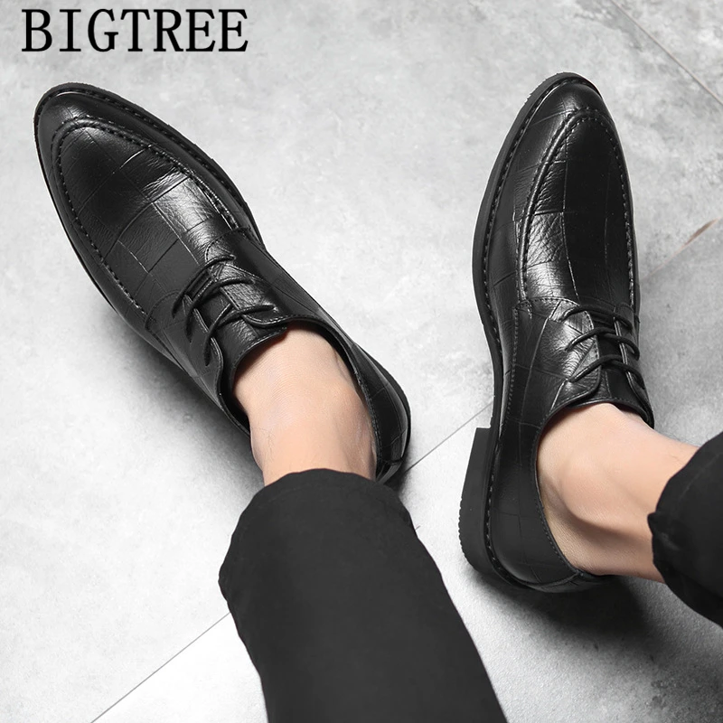 Свадебные туфли Мужская обувь Торжественное мужские итальянские ботинки