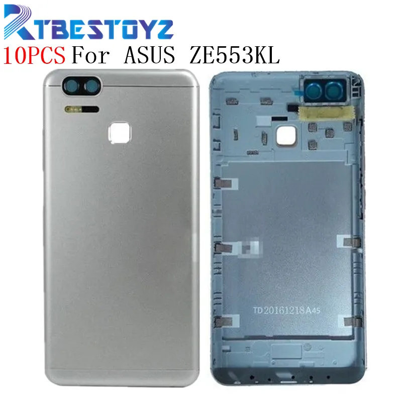 

10PCS/Lot Original Rear Back Housing For ASUS ZenFone 3 Zoom ZE553KL Back Cover With Volume Power Button Camera Lens ZE553KL