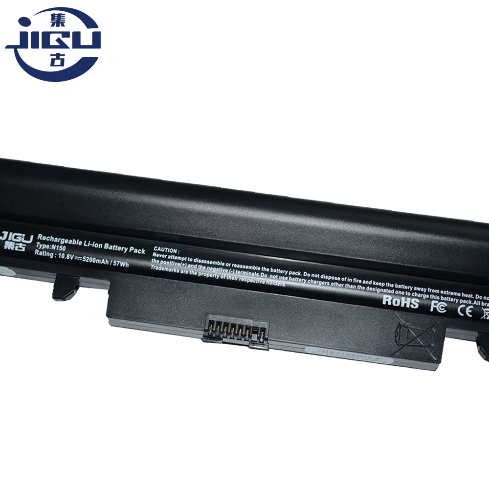 JIGU Новый аккумулятор для SAMSUNG N148 N150 NP 150 AA PB2VC6W/B PB2VC6W 6 ячеек|6 cell battery|6 cellsamsung n150 battery |