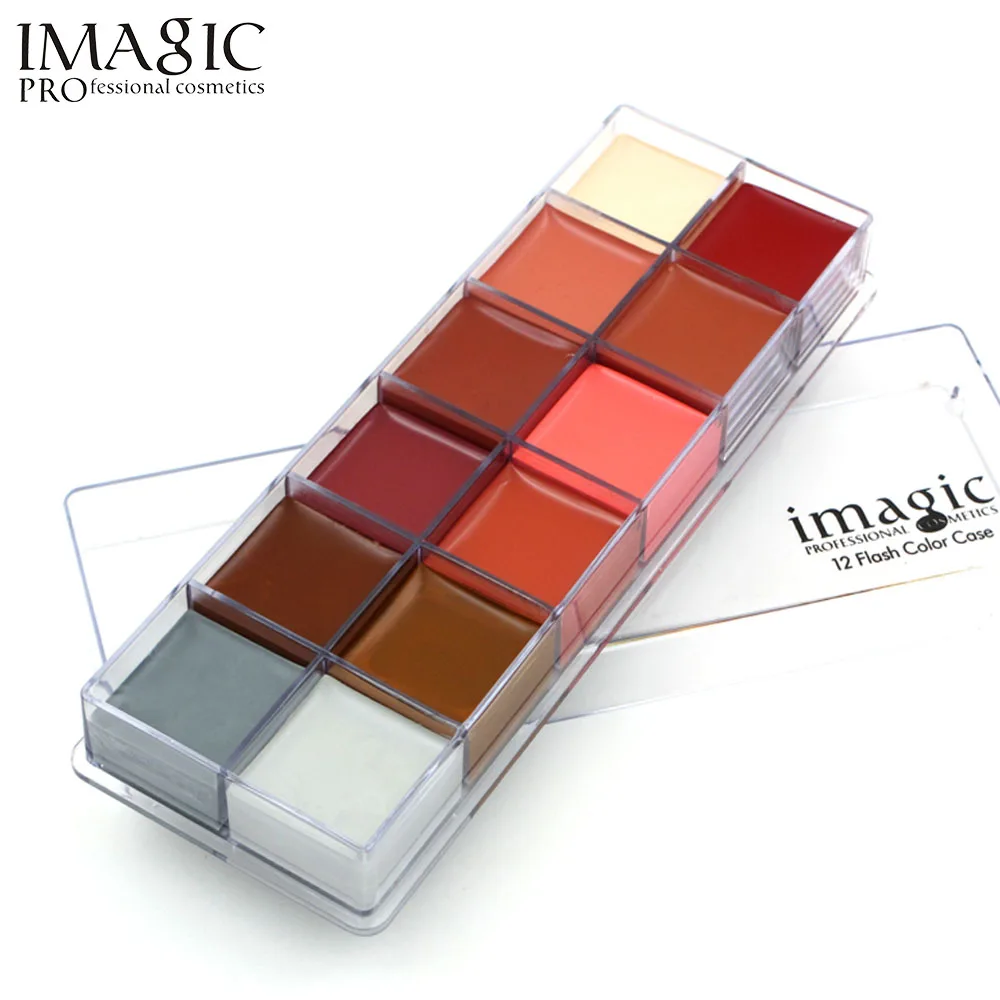 IMAGIC 12 цветов краска для тела татуировка профессиональная вспышка картина лица