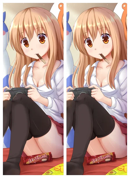 Japanese cartoon anime pillow cover body life-sized cute pillowcase Himouto! Umaru-chan case 50cmx150cm | Дом и сад