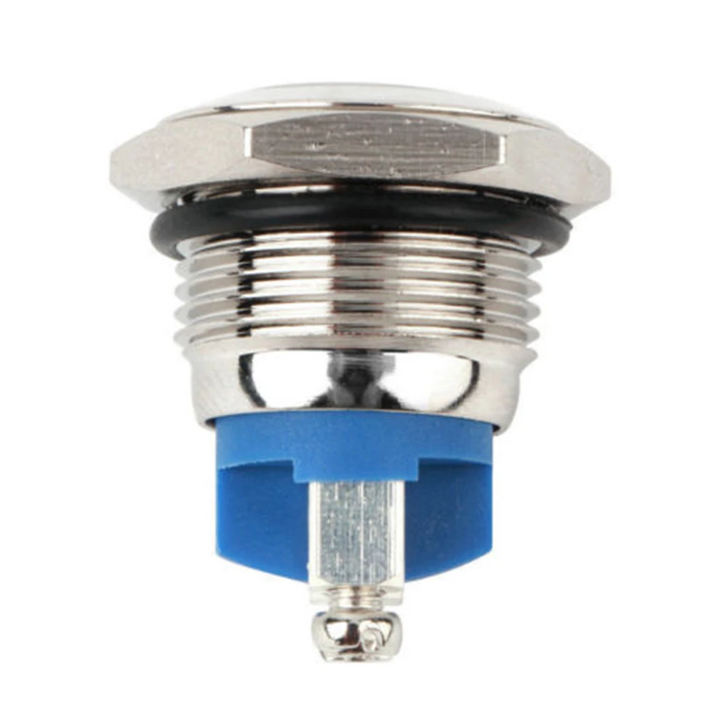 16 мм металлический кнопочный переключатель нажимной кнопки антивандальный