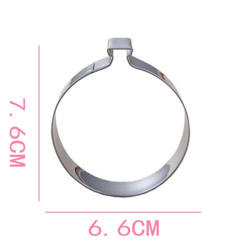 Воздушная форма для печенья свадебная Рождественская из нержавеющей стали