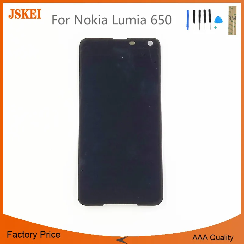 Для Microsoft для Nokia Lumia 650 ЖК-дисплей сенсорный экран дигитайзер сенсор сборка черный