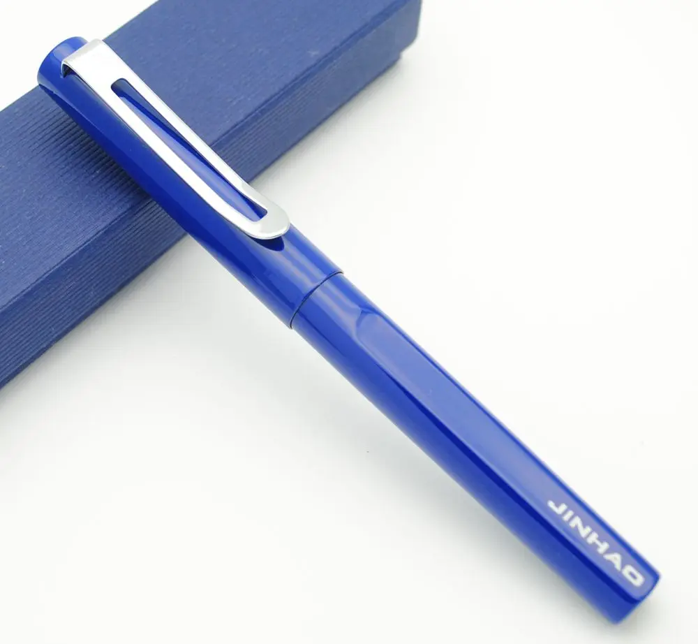 Blue JINHAO 599 авторучка M Nib Совершенно новая - Цвет: Blue
