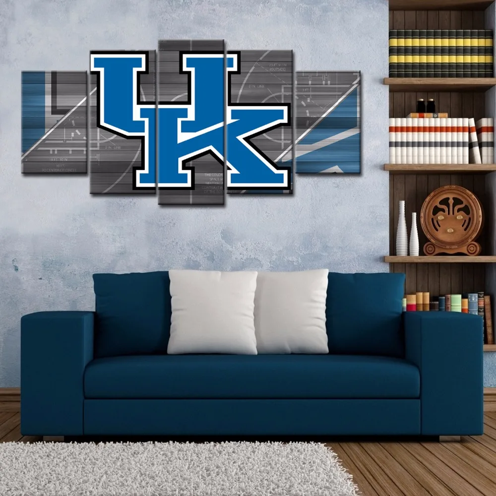 Современные буквы картины 3 шт. Большой Печать холст стены искусства Модульная