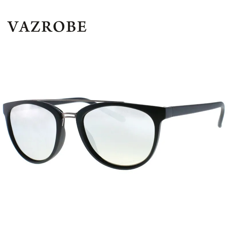 Vazrobe красный/синий/серебряное зеркало Солнцезащитные очки для женщин