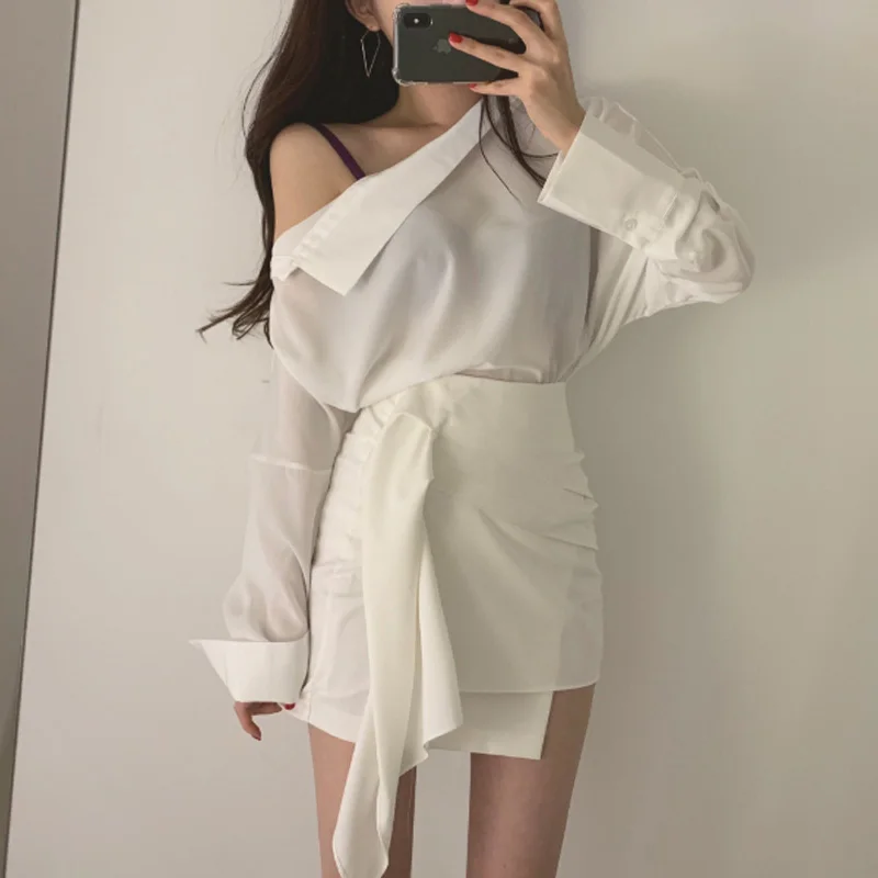 Высокая талия кружево до Ruched для женщин юбка Женский Bodycon мини-юбка карандаш