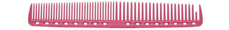 Япония "YS PARK" расчески для волос высокое качество парикмахерская расческа Профессиональный парикмахерский магазин поставки YS-337 - Цвет: Pink