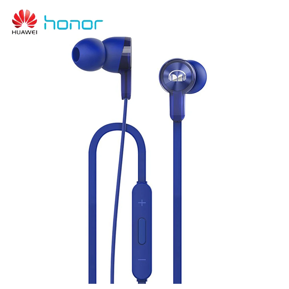 huawei Honor Monster AM15 наушники-вкладыши 3,5 мм Jack 1,2 м с дистанционным микрофоном провод Управление для Honor 9 Коврики 9 P10