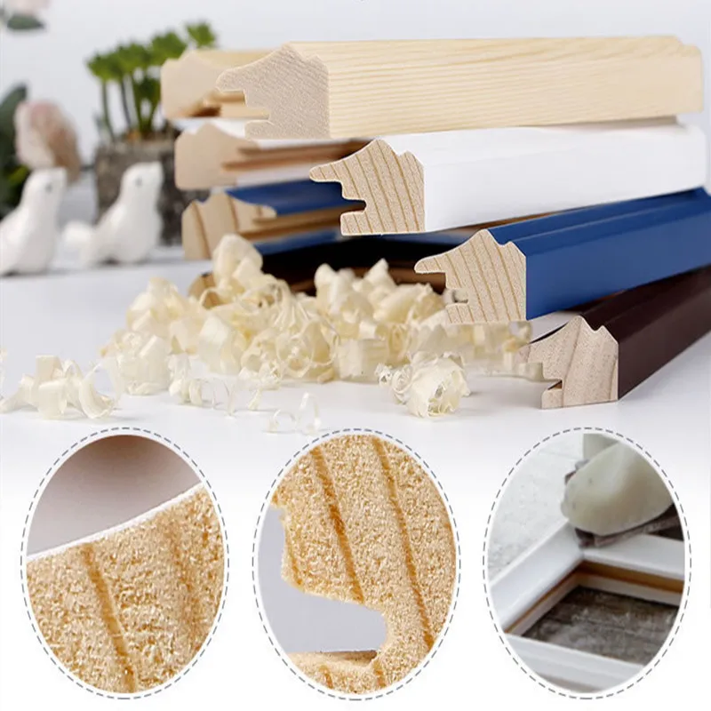 Деревянные фоторамки для дивана украшение телевизора художественная подвесная