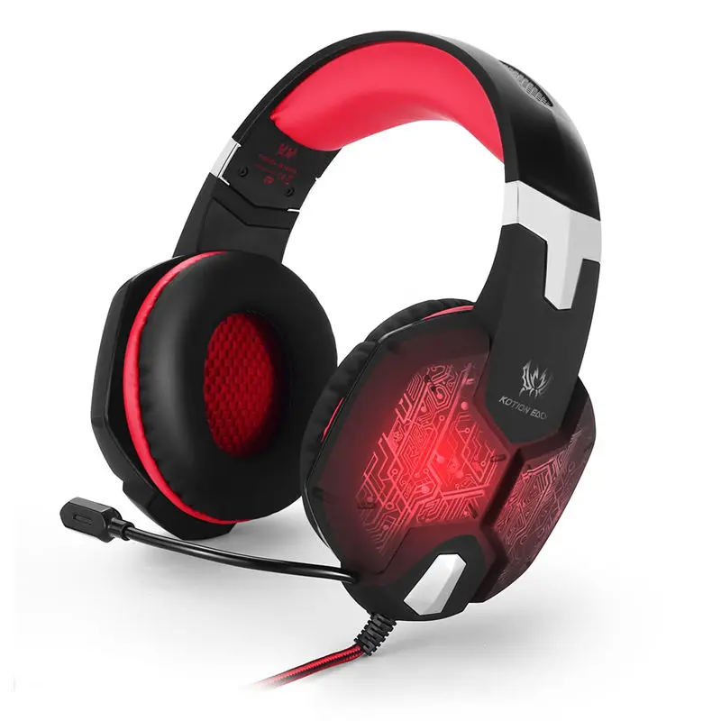 Компьютер большой G1000 комплект наушников для игр микрофон наушники ПК Gamer