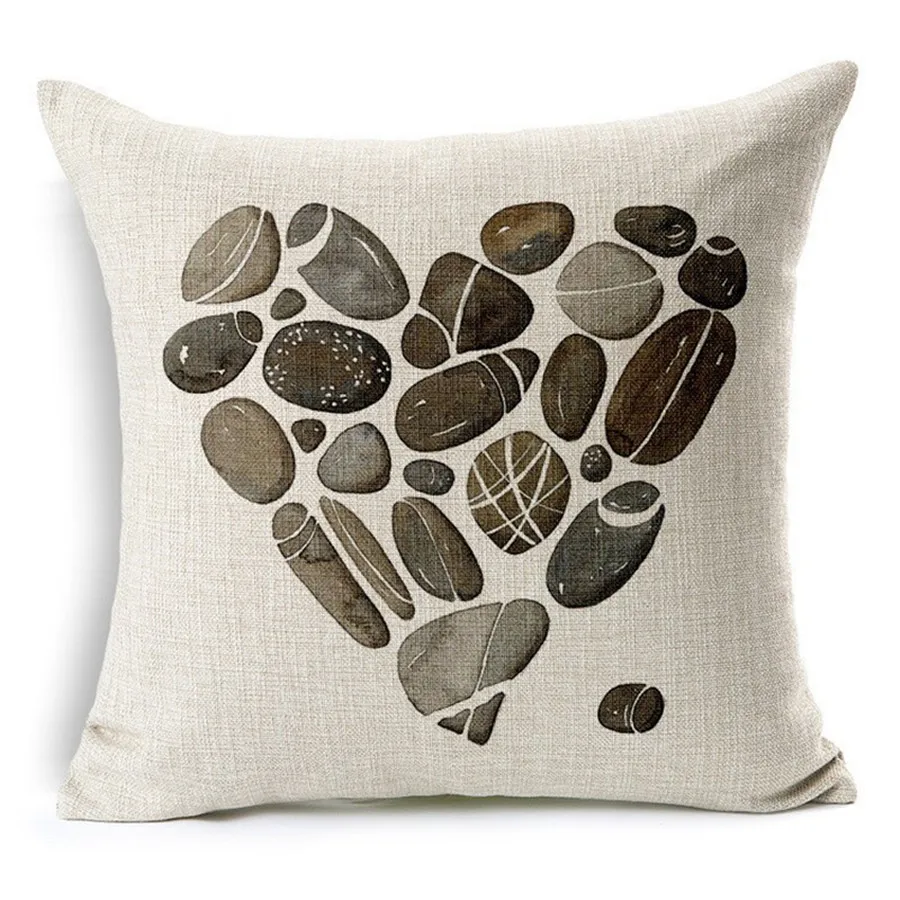 Винтажная Европейская изумрудно зеленая перьевая каменная наволочка для