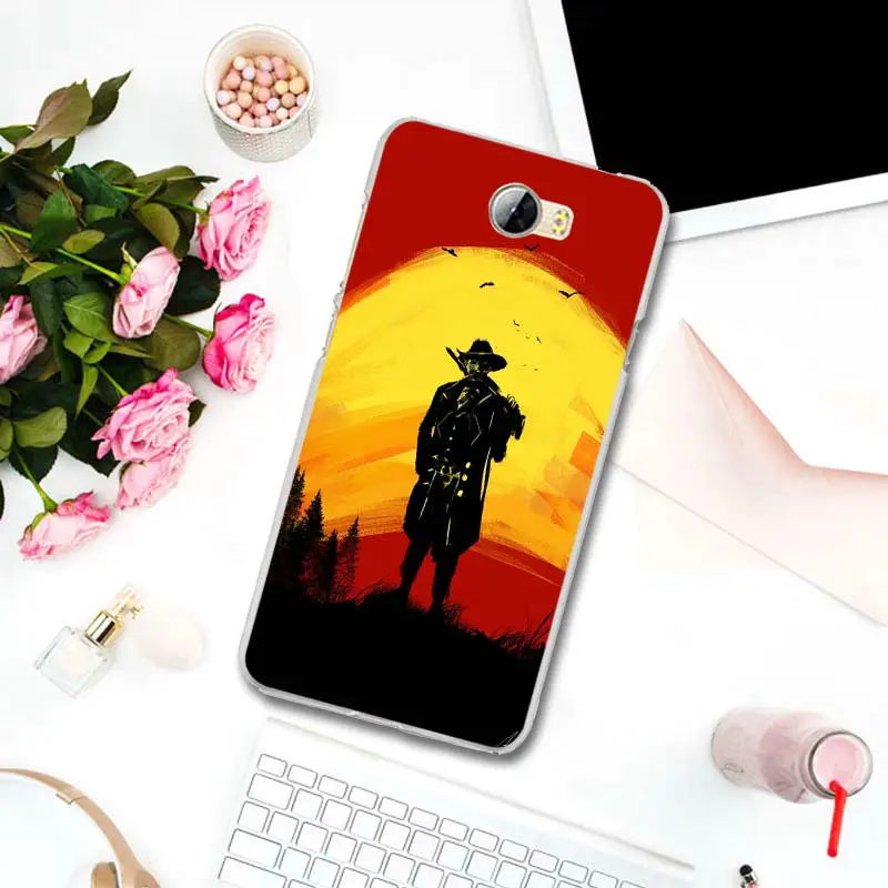 Picture 8 Силиконовые мягкие чехлы для мобильных телефонов из ТПУ для huawei P8 P9 P10 P20 P30 mate 10 Lite Pro Y3 Y5 Y6 II Honor 7 Smart Red Dead Redemption 2 - Цвет: Picture 8
