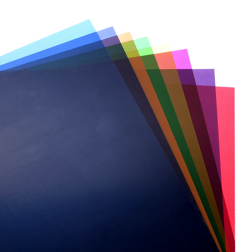 Прозрачные светофильтр 12 &quotx 12&quot/30x30 см гелевые корректирующие листы для