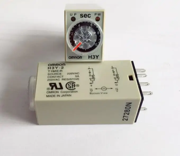Реле времени 12 в пост. Тока 24 В перем. 180 Тока|dpdt|dpdt relay |