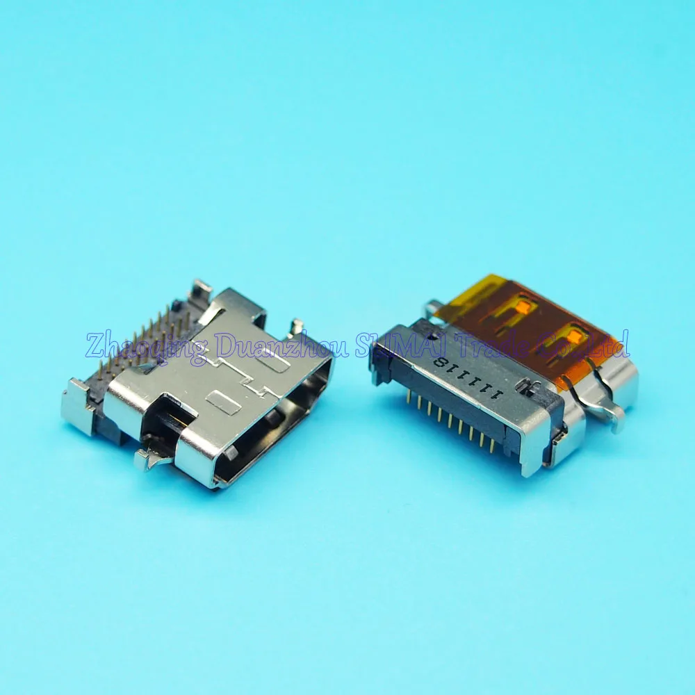 30 шт./лот 19Pin HDMI USB Jack разъем серии раковины 90 Степень погружения HD Интерфейс|connector