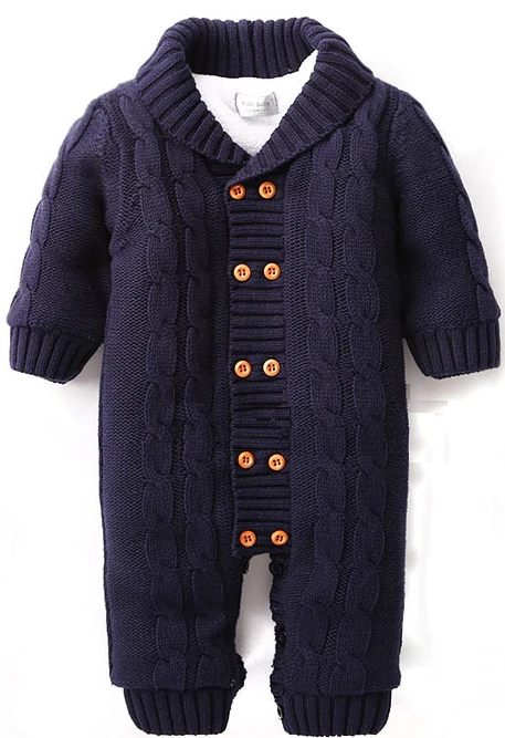 Толстые теплые детские комбинезоны зимняя одежда для новорожденных мальчиков и