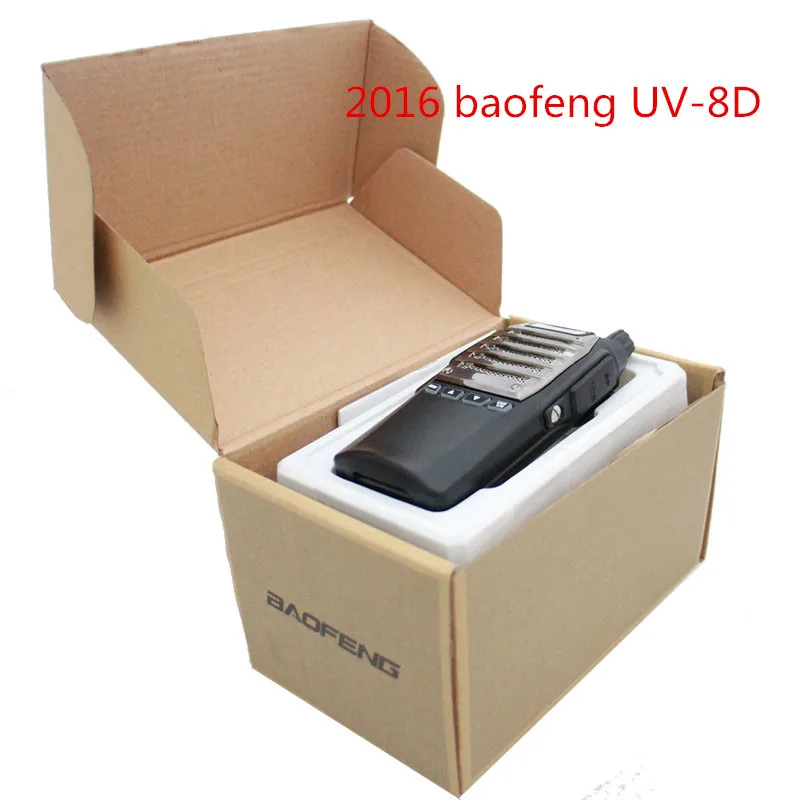 2016 Baofeng UV 8D UV8D рация UHF 400 480 МГц 5 Вт 99CH удобный охотничий радиоприемник с головным