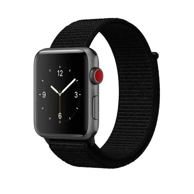 Новая нейлоновая петля ремешок для Apple Watch 4 цветной спортивный сменный ремешок для iWatch Series 1 2 3 4 ремешок для часов 38 мм 40 мм 42 мм 44 мм