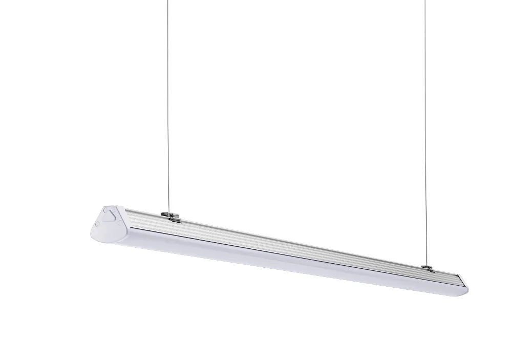 20 шт./лот 40 Вт 4фт/1200 мм светодиодный Linkable Linear light 4800lm LED подвесной светильник