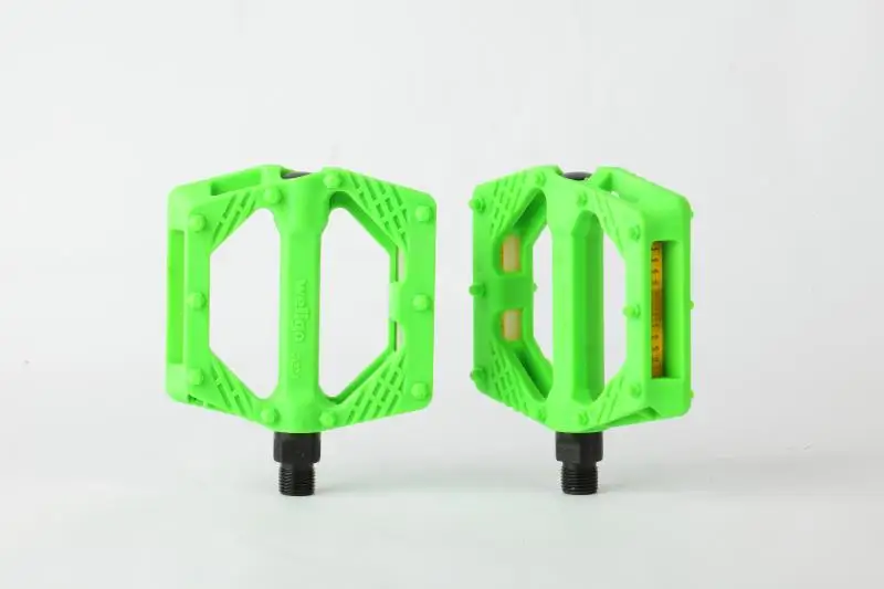 Красочные Wellgo B223N нейлоновые волокна шарикоподшипник педали BMX велосипед педали
