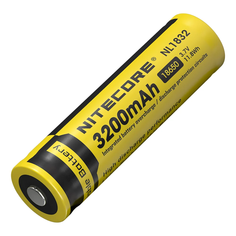 NITECORE NL1823/NL1826/NL1832/NL1834/NL1835 3 7 В литий-ионная Защитная Батарейная кнопка для фонарей