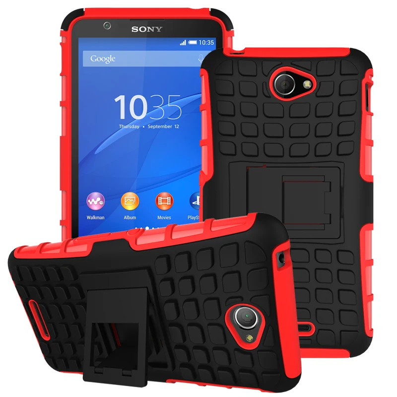 Oooosure для sony Xperia E4 Coque Case Armor противоударный чехол Dual E2114 E2115 E2104 E2105 защитный