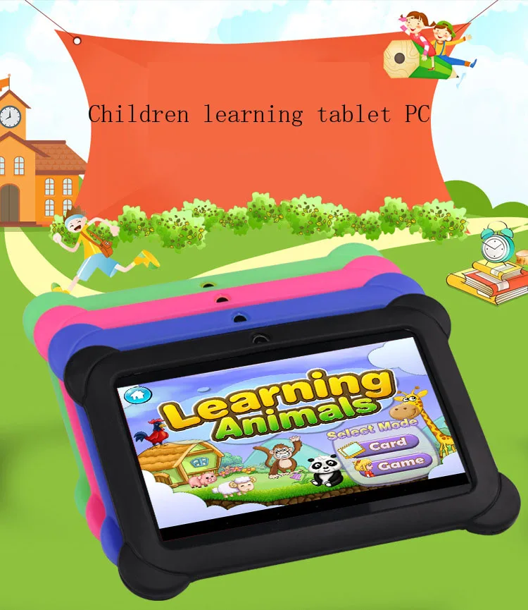 7 дюймов 8 Гб Дети обучения Планшетный ПК PAD обучающая машина для детей