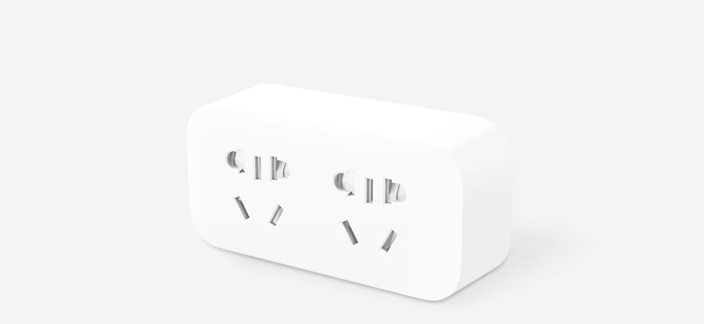 Xiaomi Mijia Мощность полосы Портативный конвертер 2 разъем 10A 250V 2500W 2USB Порты и разъёмы 5V 2.1A быстрой зарядки перегрузки защиты макрообъектива