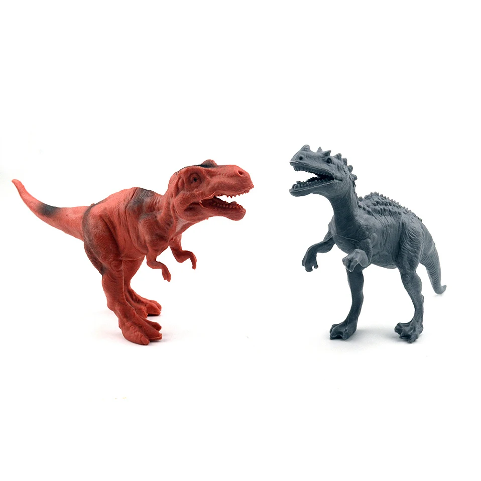 Новый мир Юрского парк 8 шт. тираннозавр рекс Triceratops динозавры Пластик игрушка