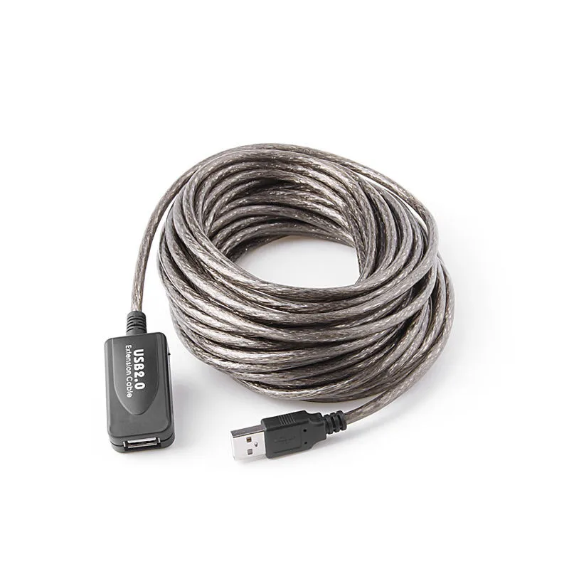 30 футов 10 м USB 2 0 удлинитель Ретранслятор кабель усилитель сигнала A Male To Female|10m usb|usb