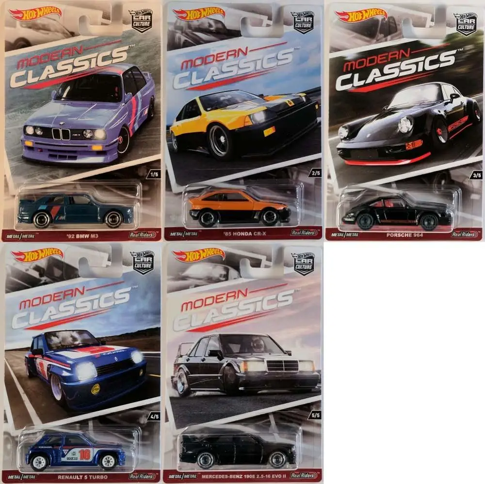 Hot Wheels машинка 1: 64 Автомобильная культура современная классика HONDA RENAULT Коллекционная серия настоящие гонщики Металлический Литой модельный автомобиль детские игрушки