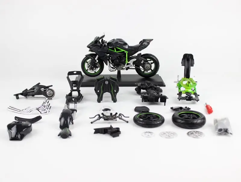 Maisto 1:12 Kawasaki Ninja H2R H2 R Сборка DIY модель мотоцикла велосипед в коробке