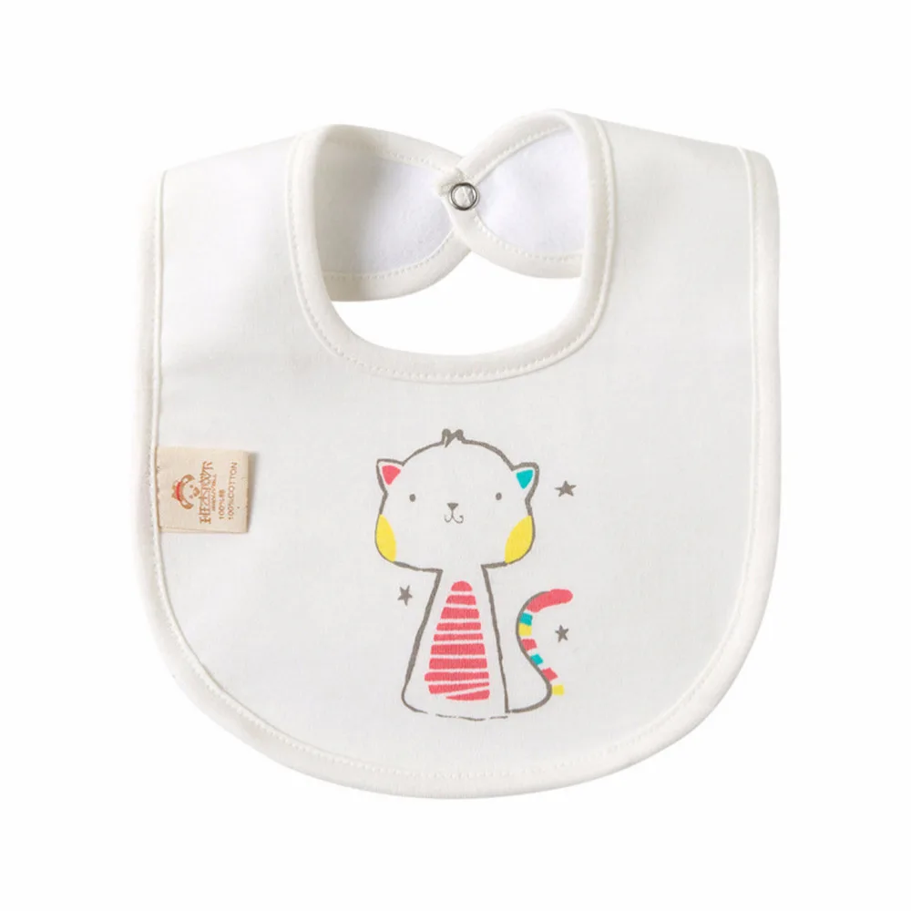 Милые детские нагрудники Водонепроницаемые нагрудник цветы унисекс с принтом